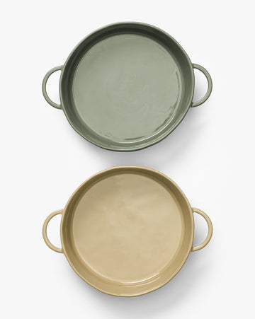 2 Quart Stoneware Baker (Set of 2)