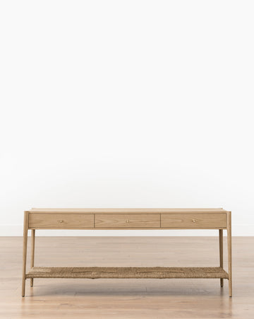 Dana White Oak Console