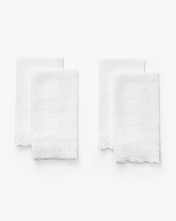 McGee & Co. x Loeffler Randall Delilah Broderie Napkins (Set of 4)