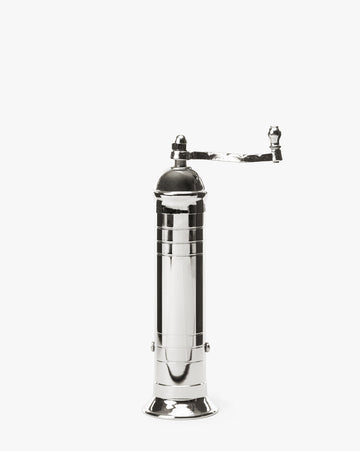 European Chrome Pepper Mill