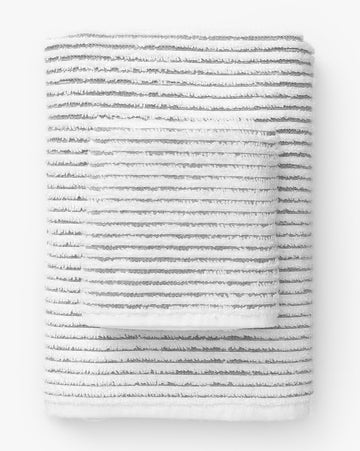 Gray Striped Bath Collection