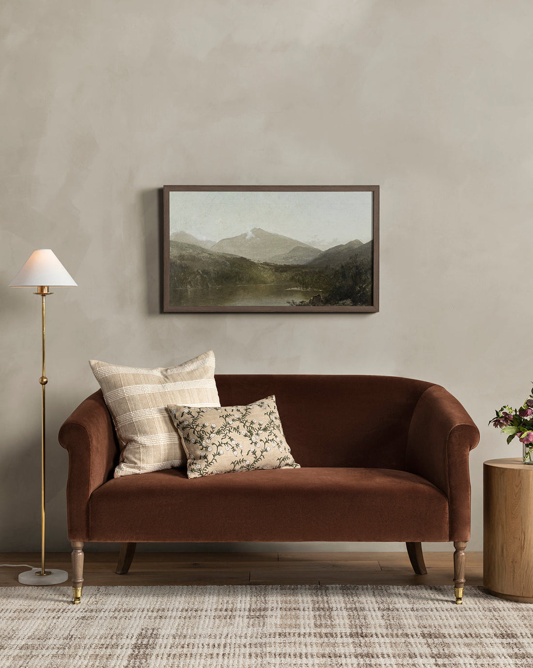Clemence Settee 60" (Ready to Ship)