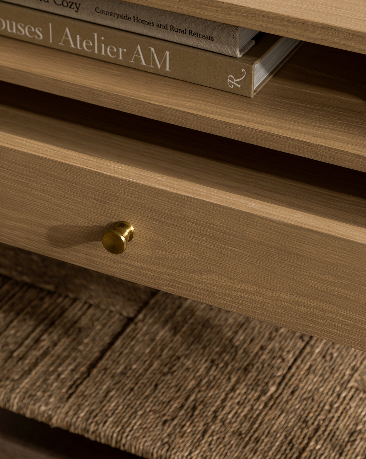 Dana White Oak Nightstand