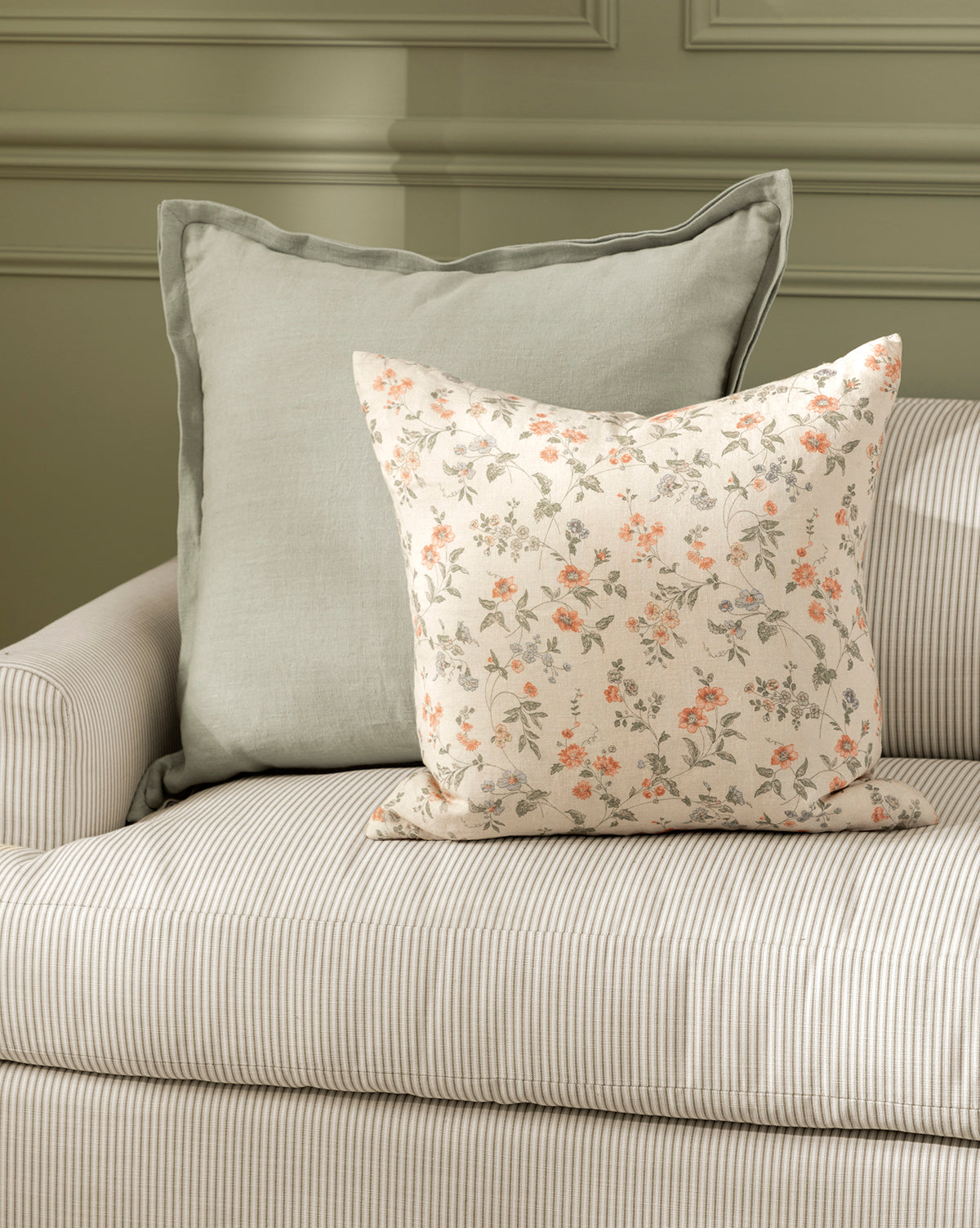 Liam Double Flange Pillow Cover