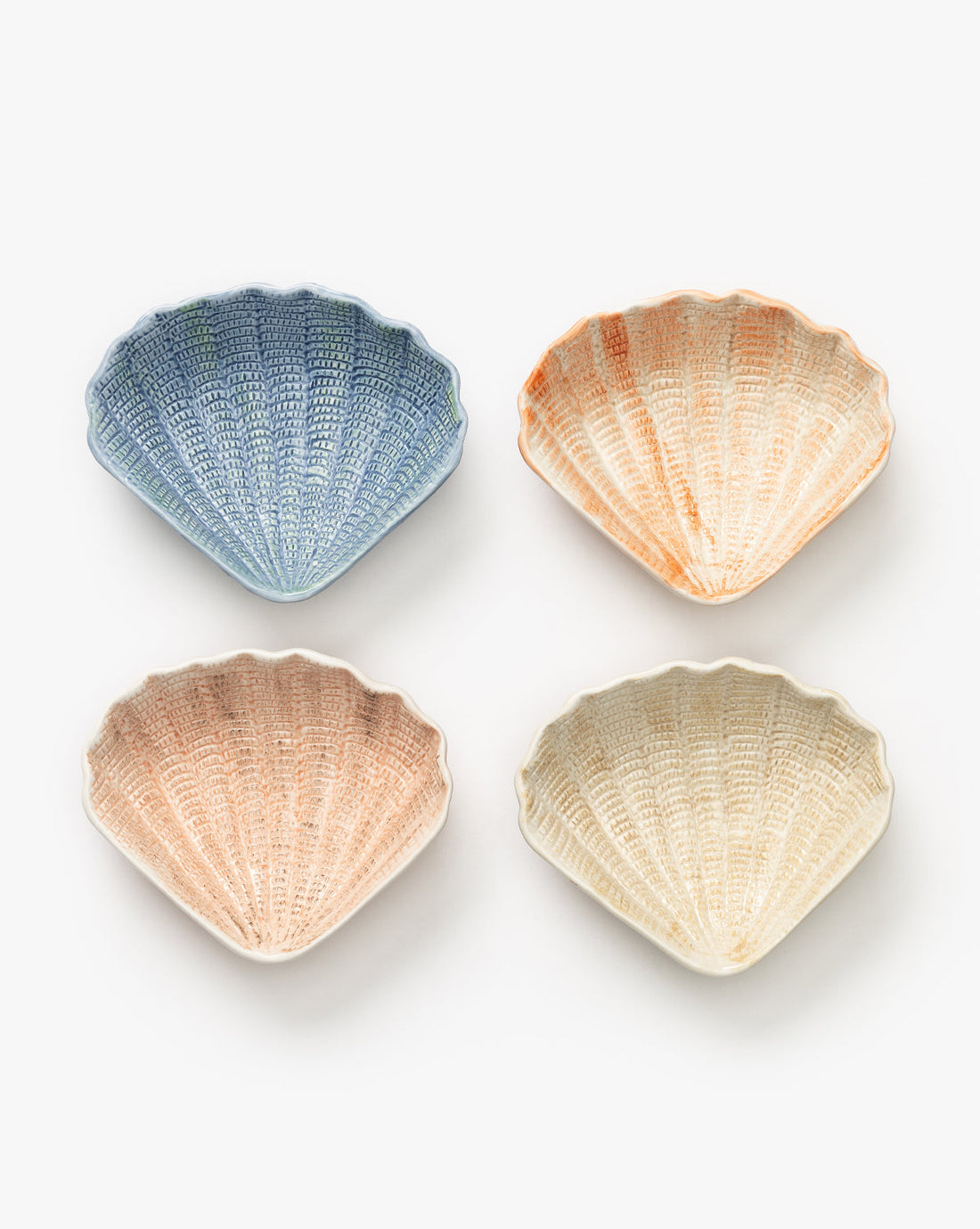 Aurelie Shell Shaped Bowls (Set of 4)