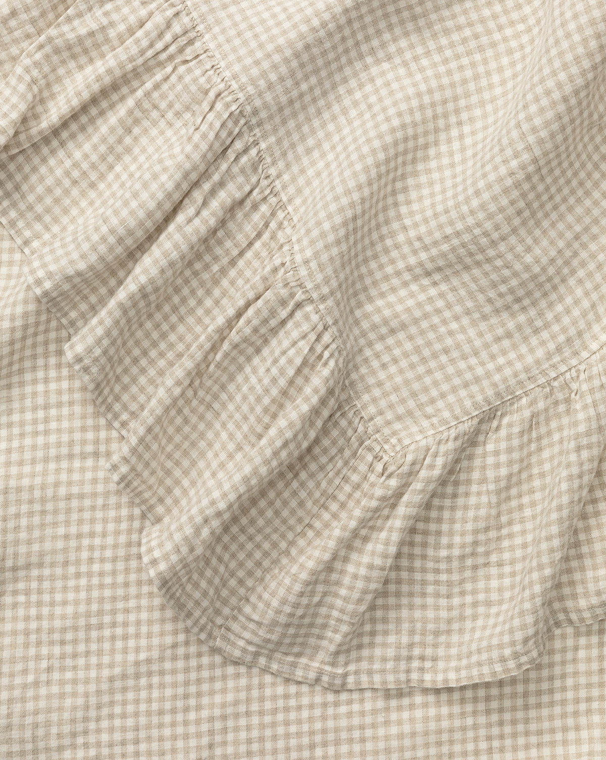 Catania Linen Ruffle Tablecloth