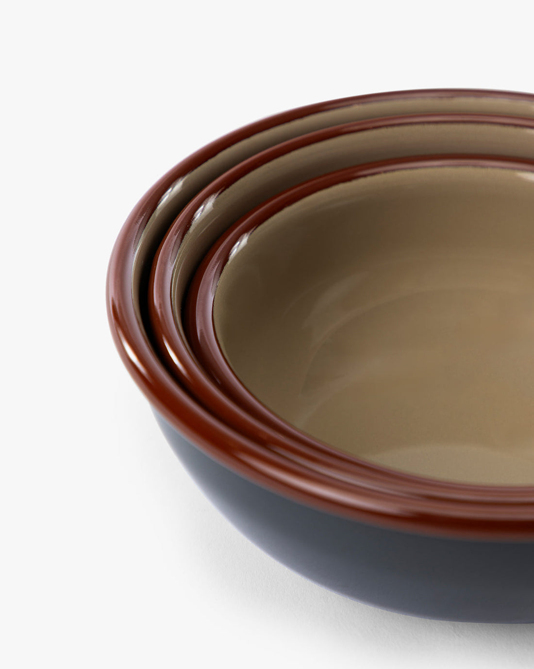 Charles Enamel Bowls (Set of 3)