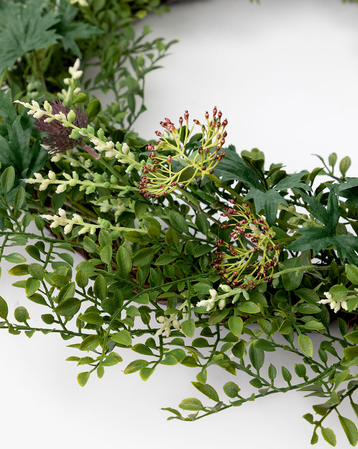 Faux Summerset Wreath