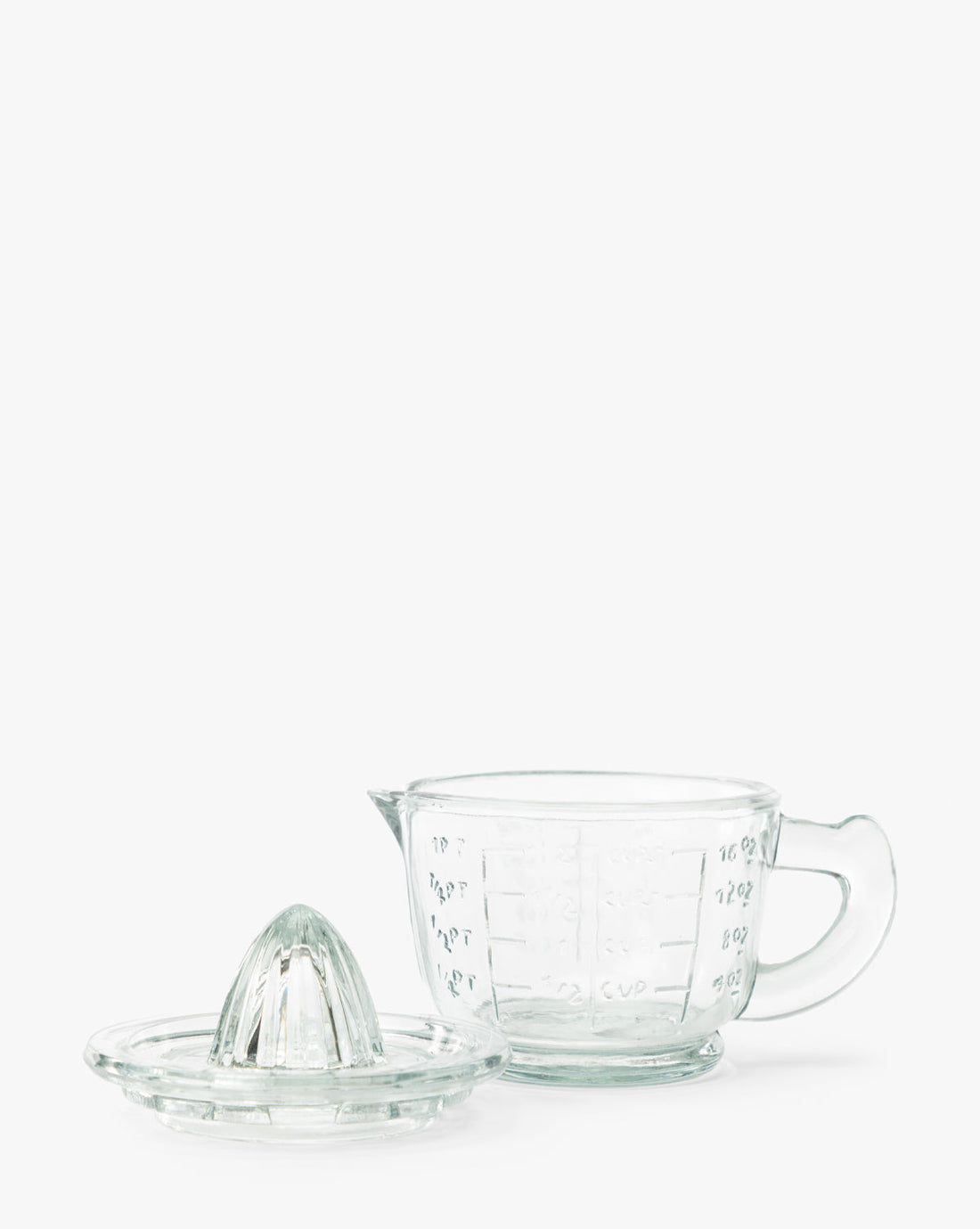 Glass Juicer with Measuring Cup