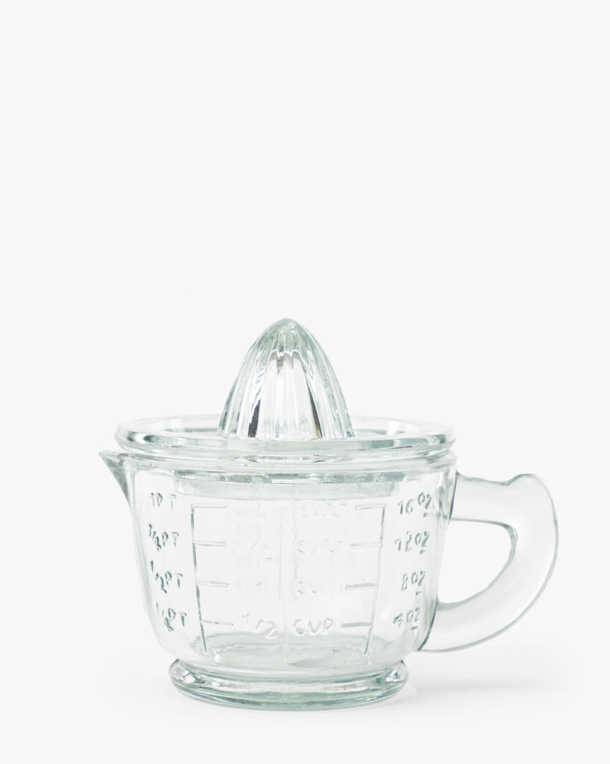Glass Juicer with Measuring Cup