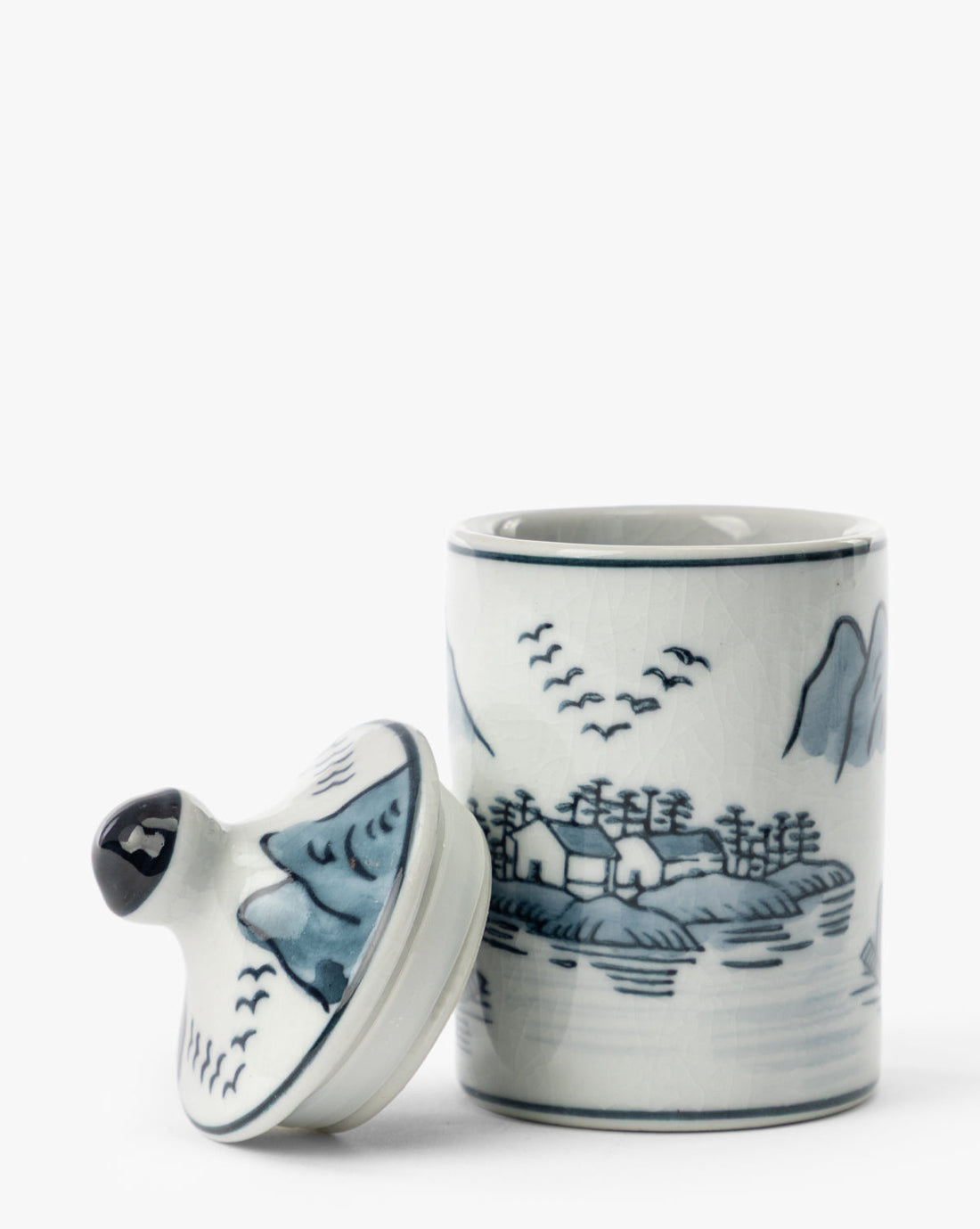 Hand-Painted Spice Jars (Set of 4)