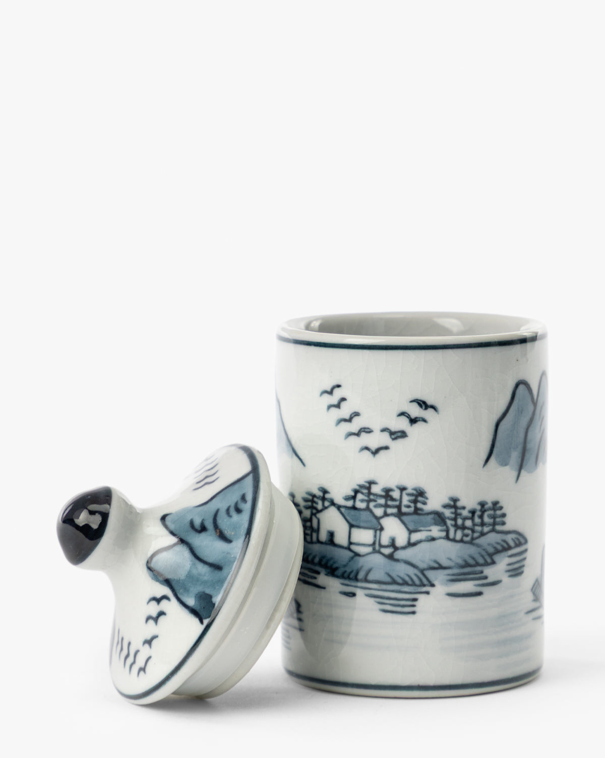 Hand-Painted Spice Jars (Set of 4)