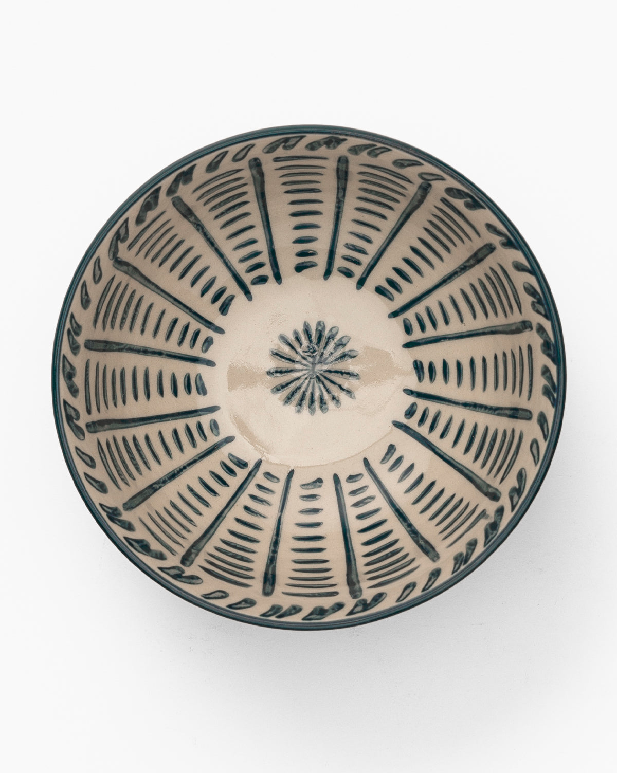 Mattia Hand-Painted Bowl