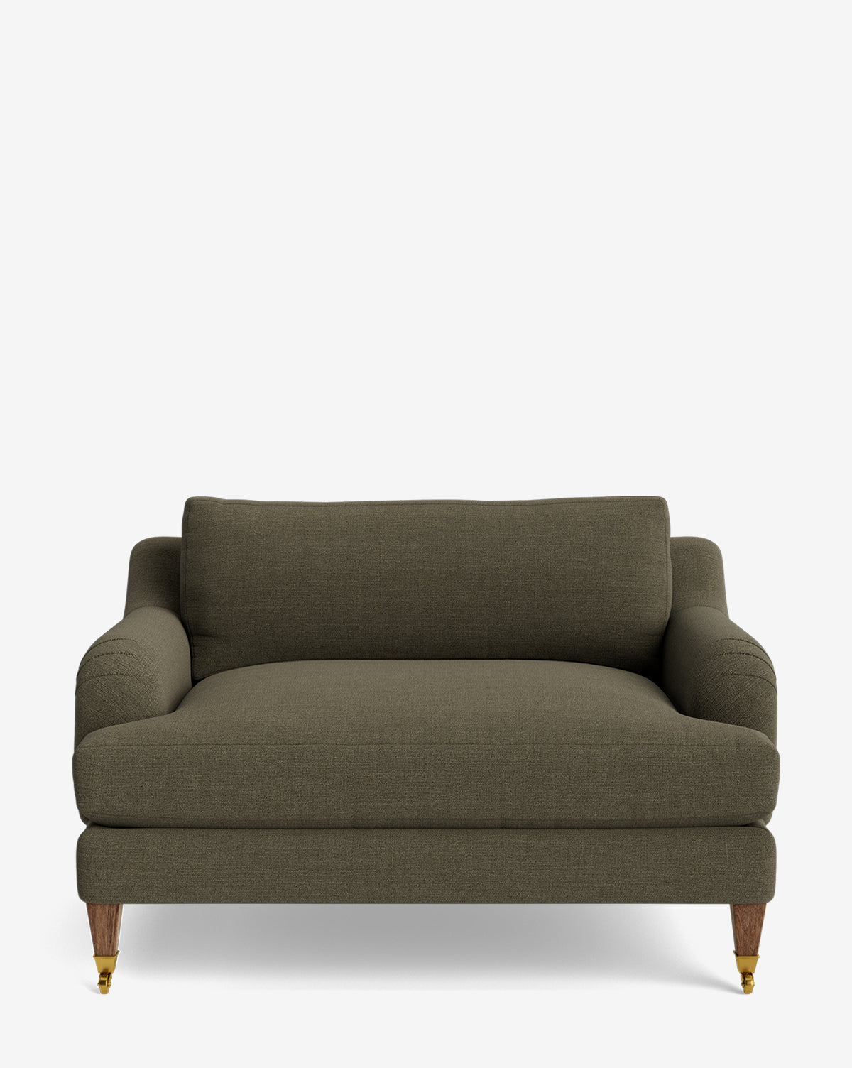 Lucille English Roll Arm Chair and a Half