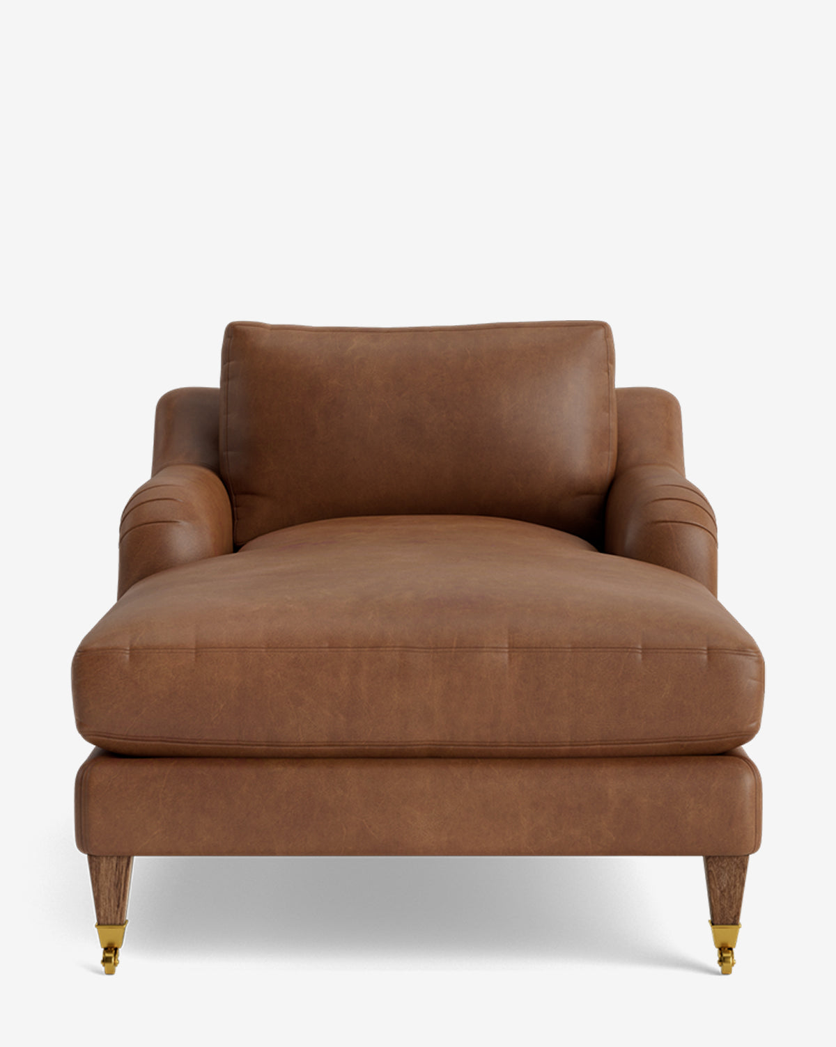 Lucille English Roll Arm Chaise Lounge