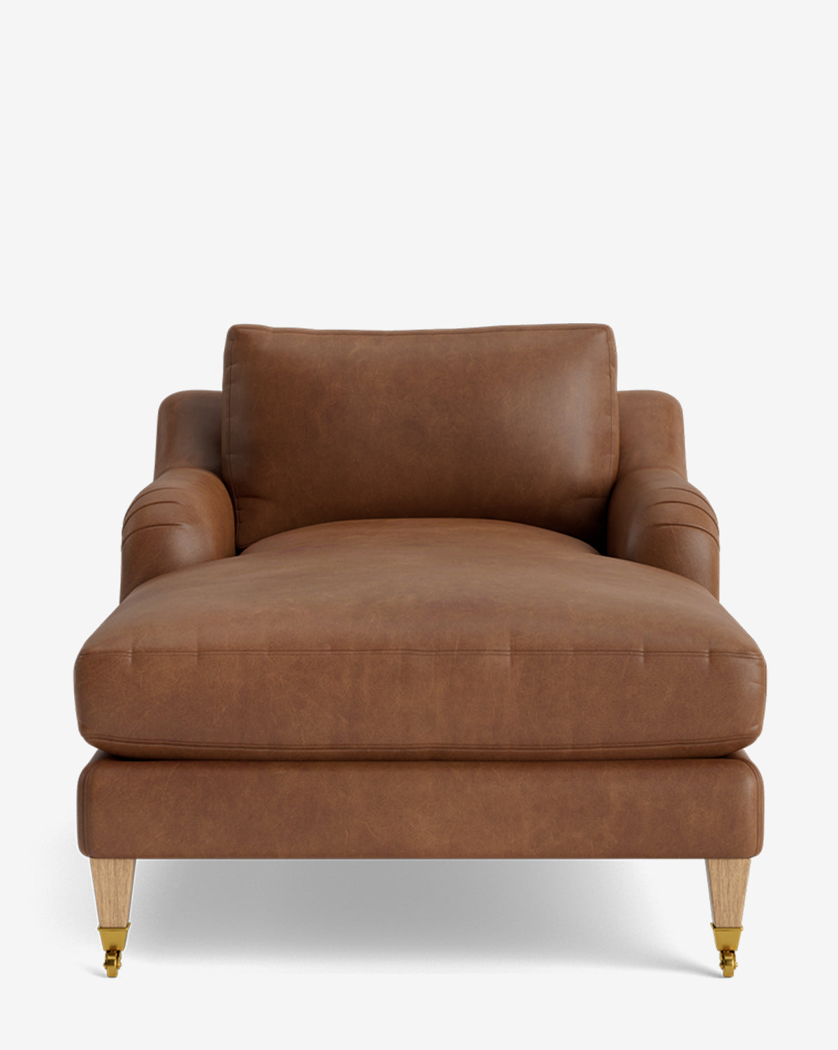 Lucille English Roll Arm Chaise Lounge