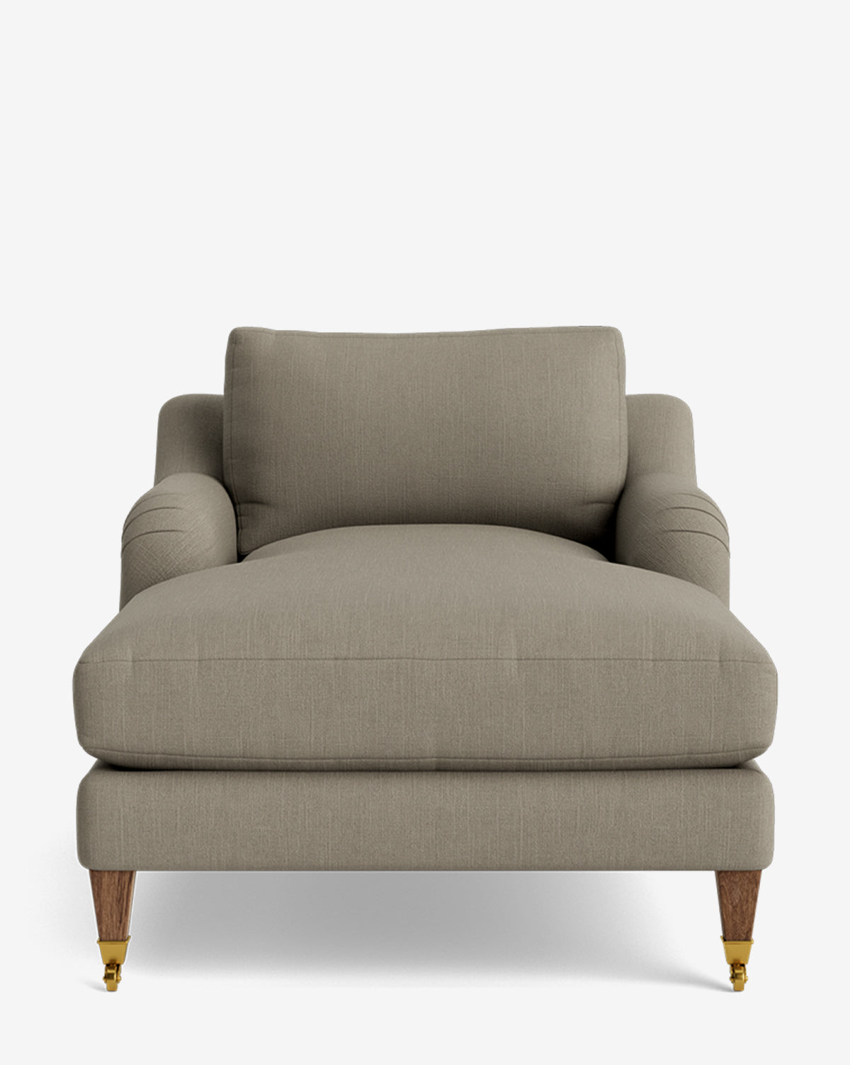 Lucille English Roll Arm Chaise Lounge