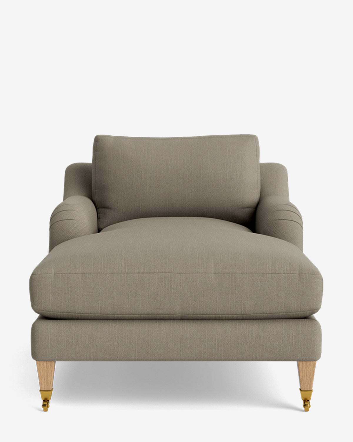 Lucille English Roll Arm Chaise Lounge