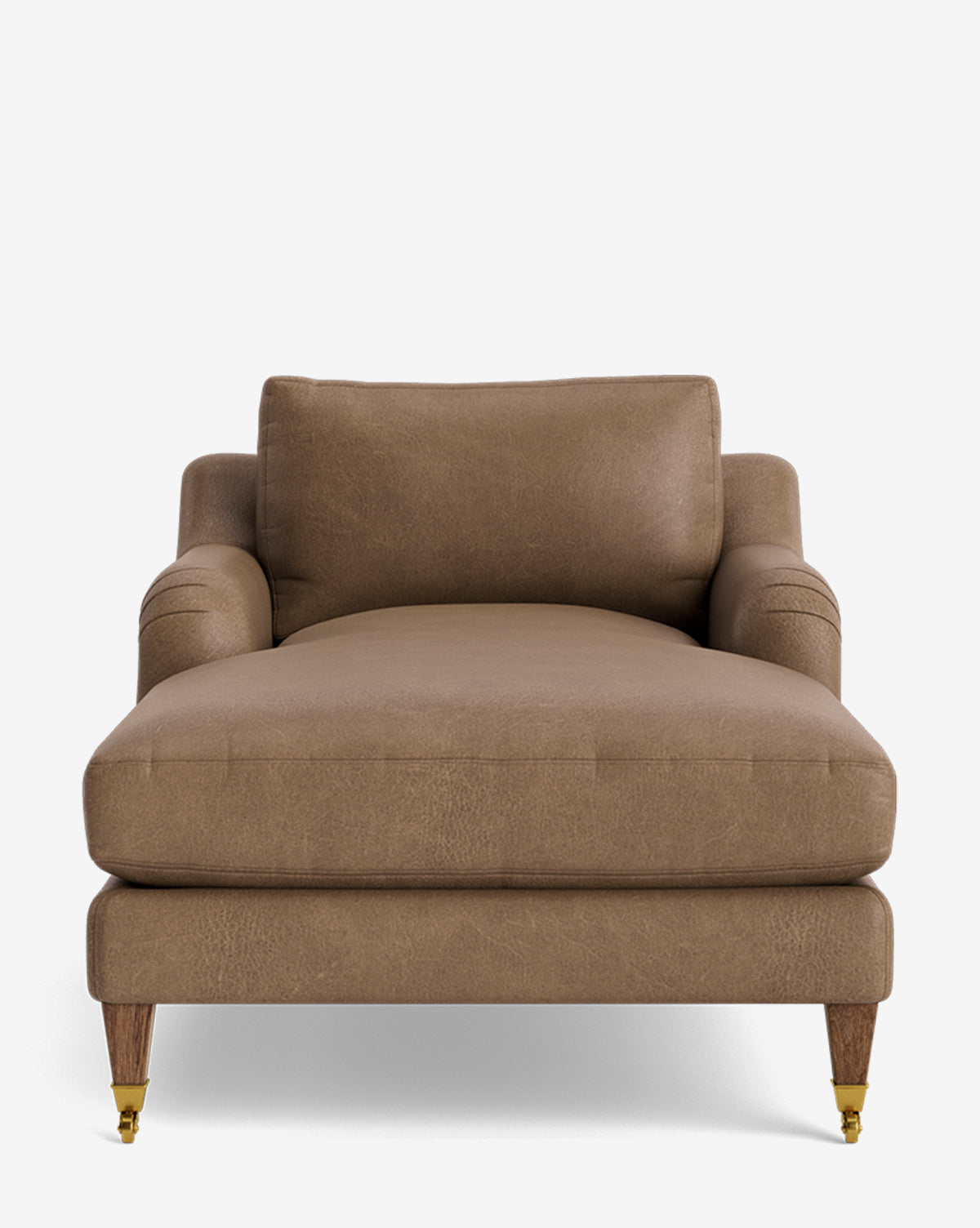 Lucille English Roll Arm Chaise Lounge