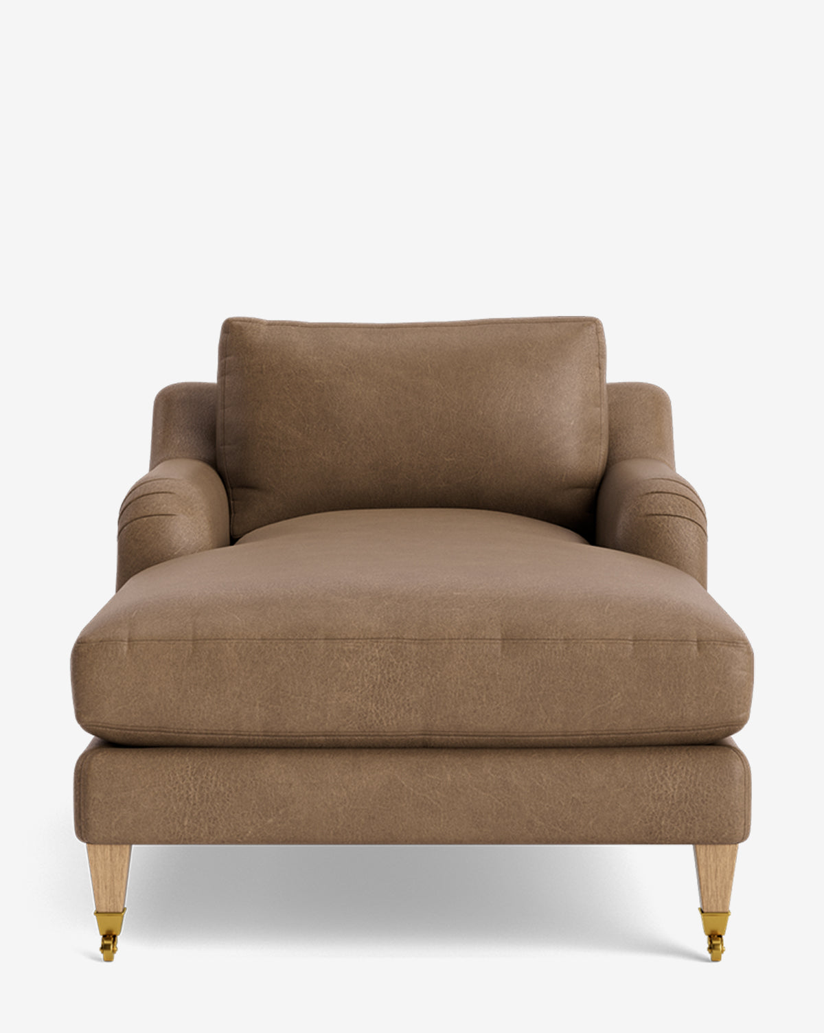 Lucille English Roll Arm Chaise Lounge