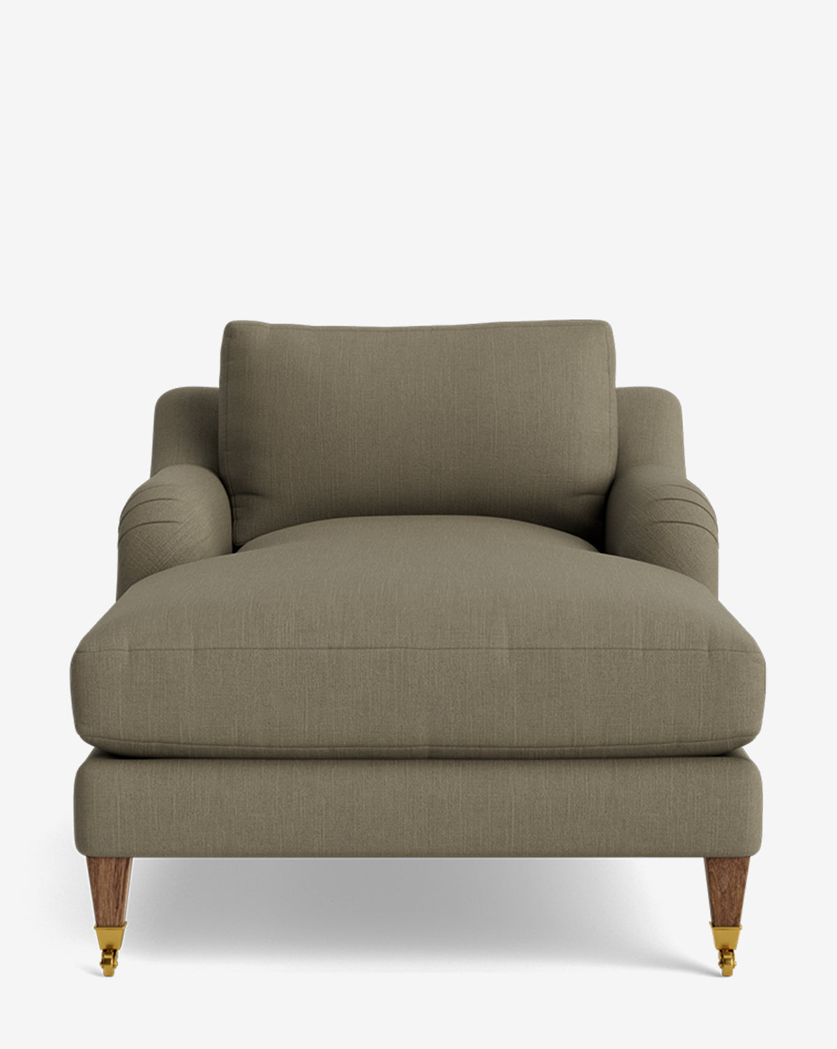 Lucille English Roll Arm Chaise Lounge