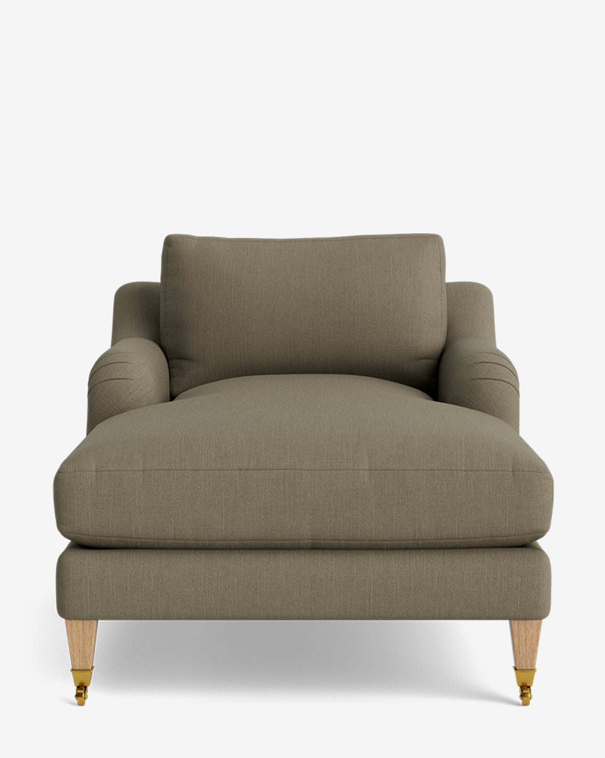 Lucille English Roll Arm Chaise Lounge