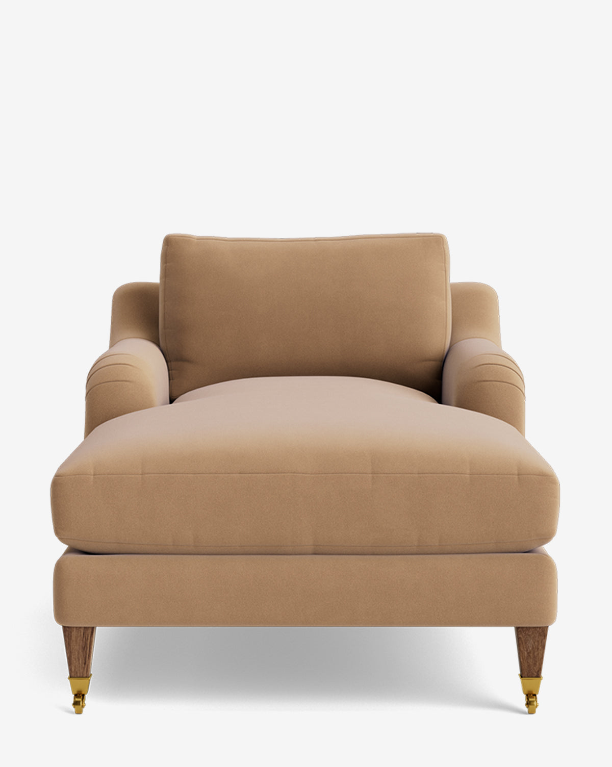 Lucille English Roll Arm Chaise Lounge
