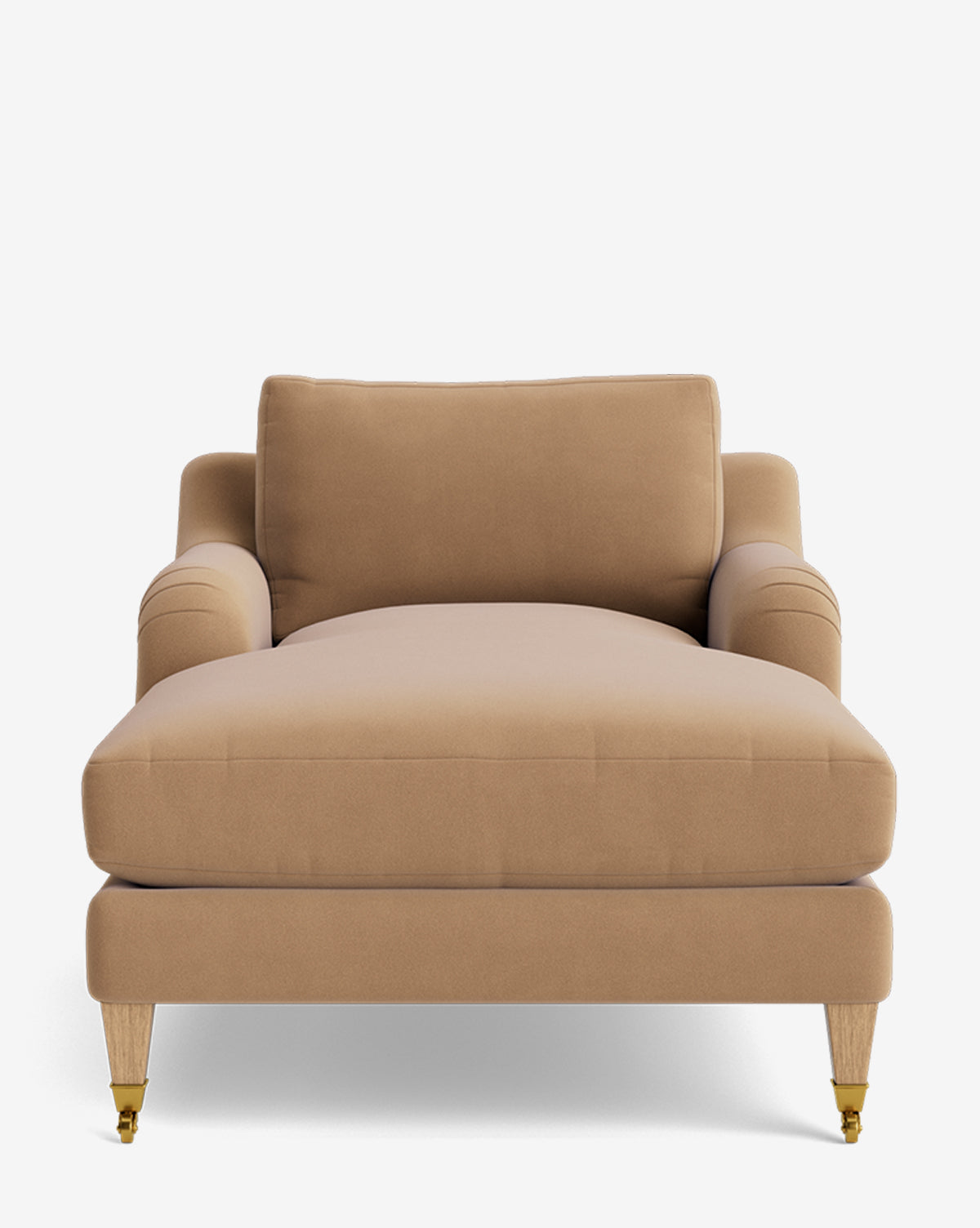 Lucille English Roll Arm Chaise Lounge