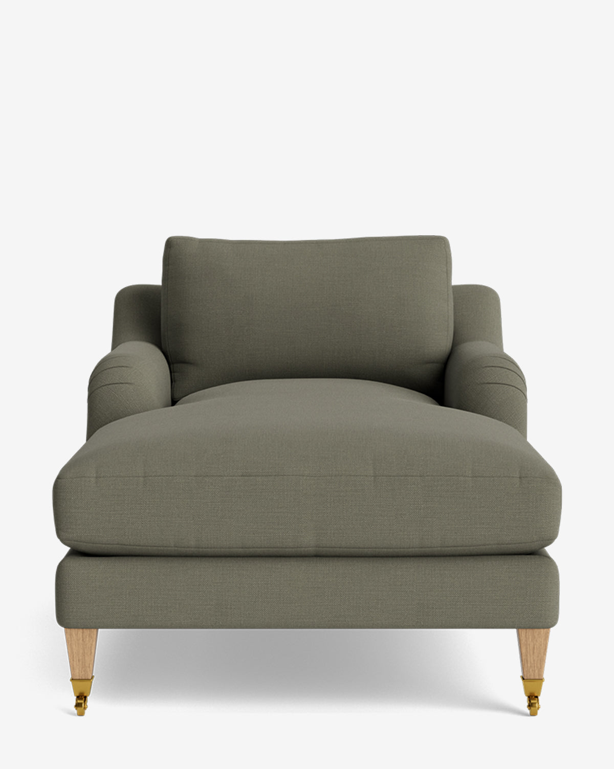 Lucille English Roll Arm Chaise Lounge
