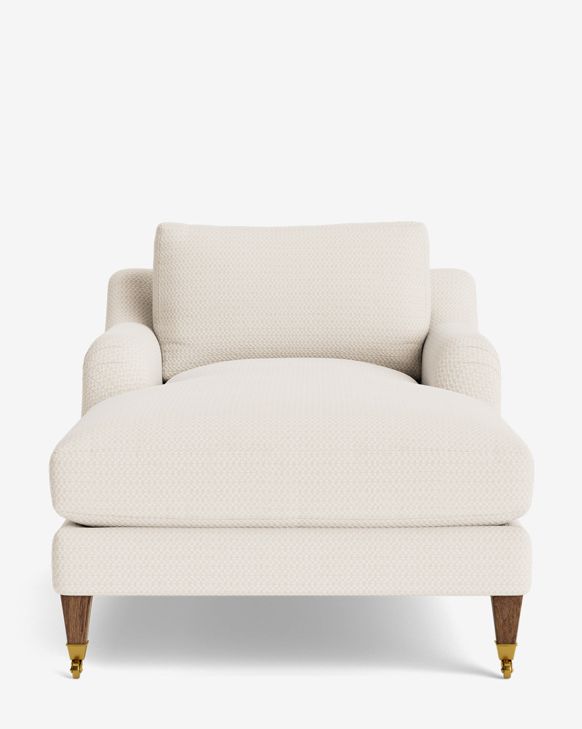 Lucille English Roll Arm Chaise Lounge