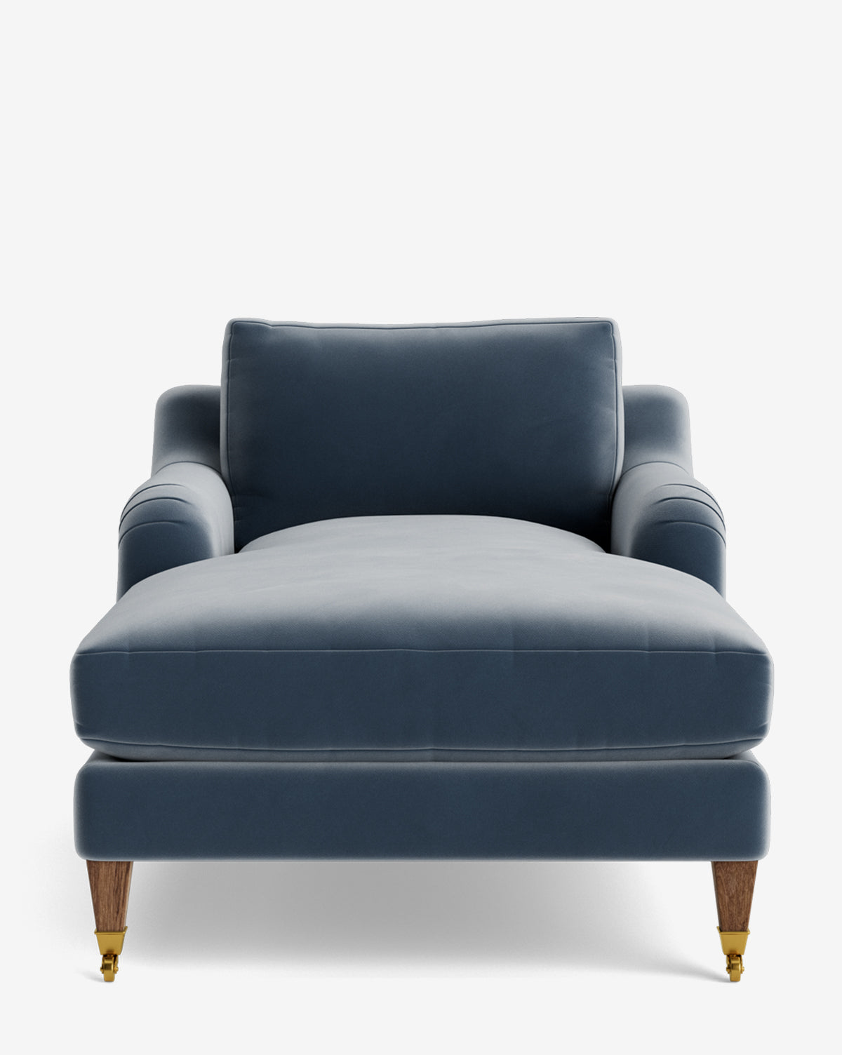 Lucille English Roll Arm Chaise Lounge