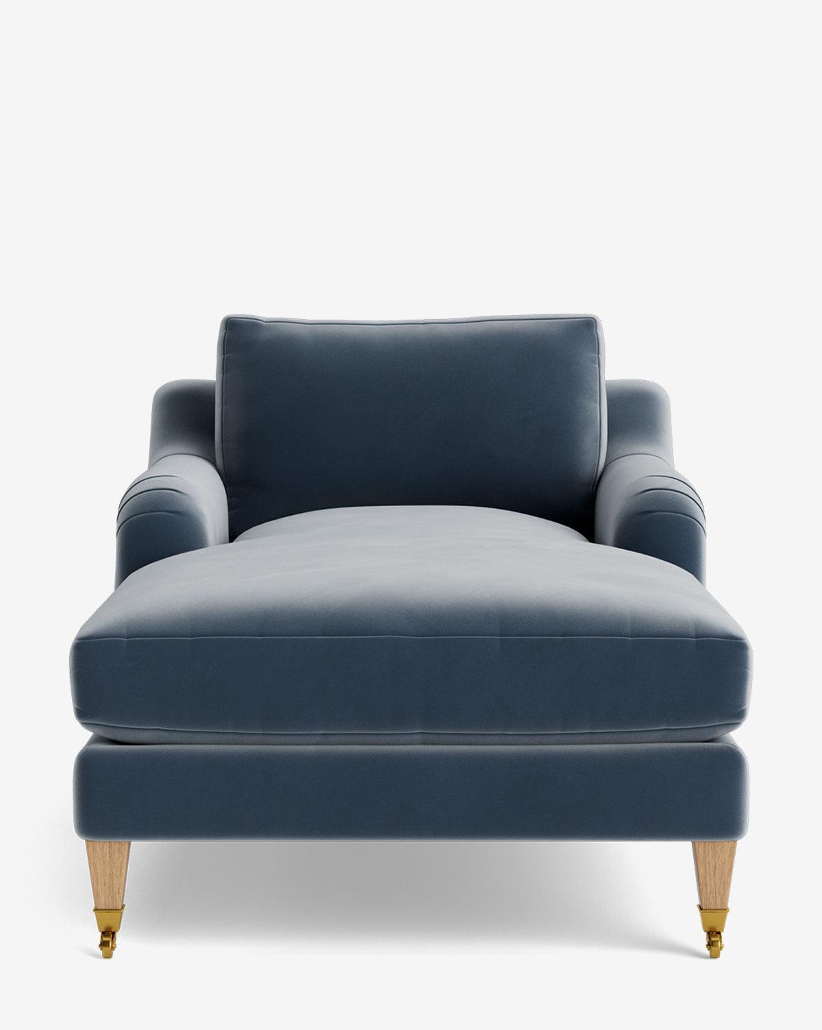Lucille English Roll Arm Chaise Lounge