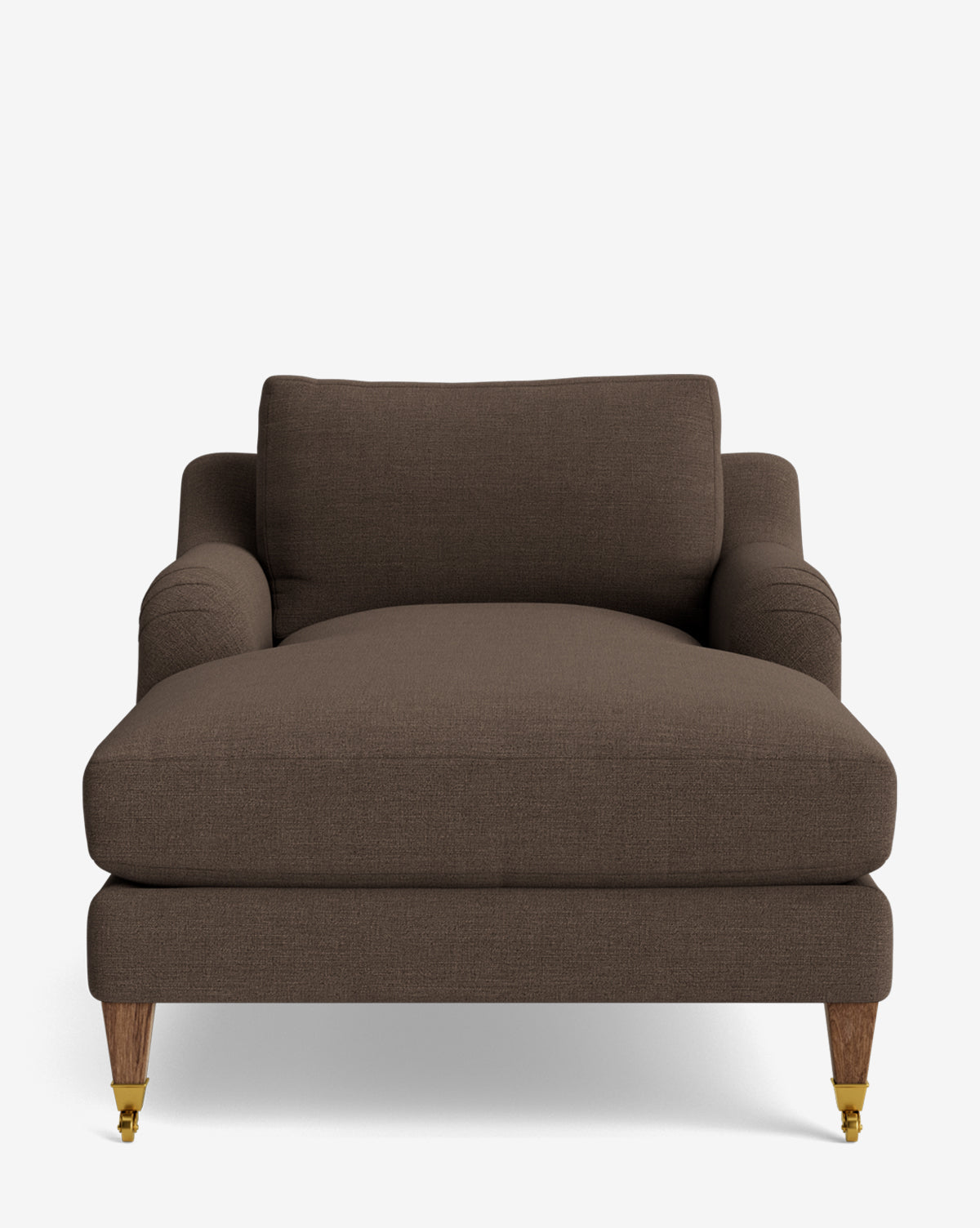 Lucille English Roll Arm Chaise Lounge