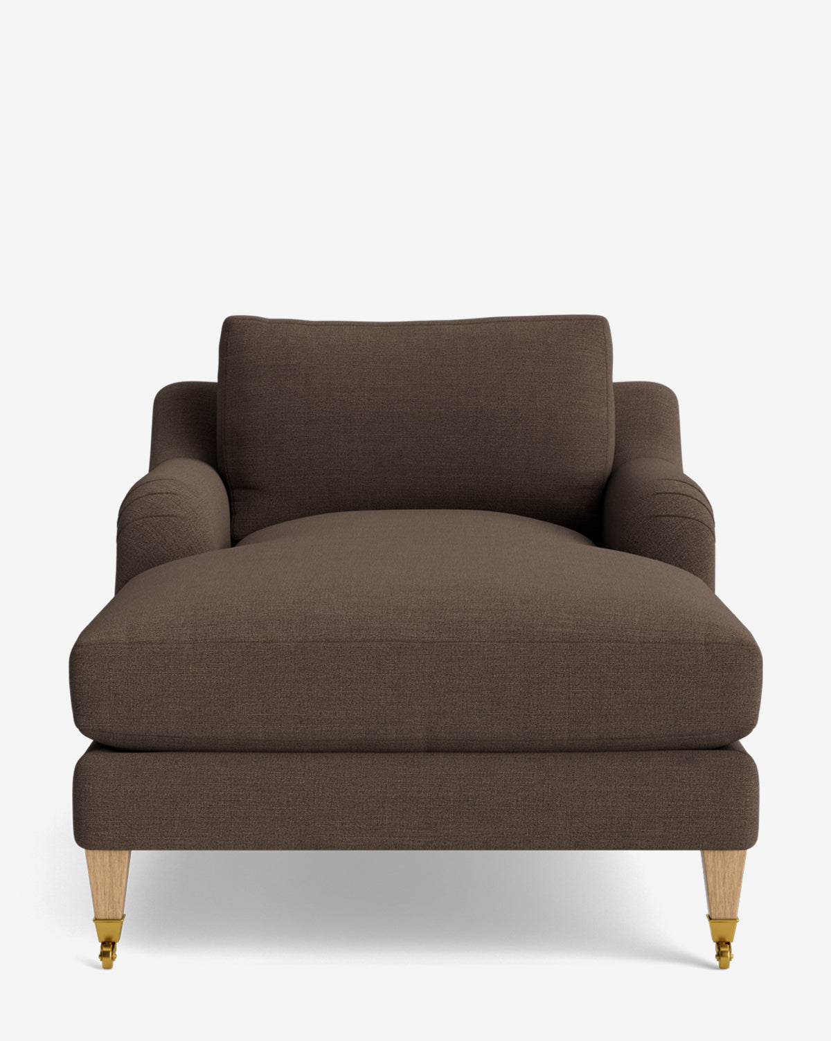 Lucille English Roll Arm Chaise Lounge