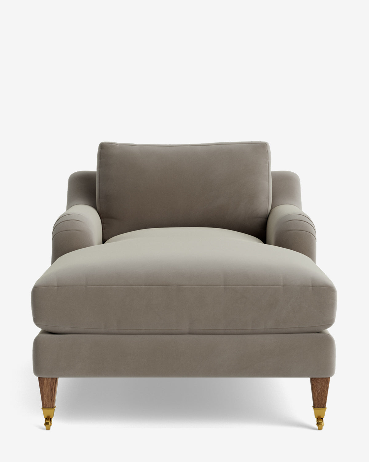 Lucille English Roll Arm Chaise Lounge