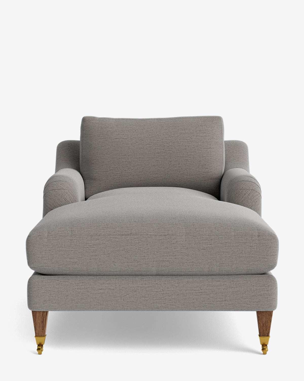 Lucille English Roll Arm Chaise Lounge