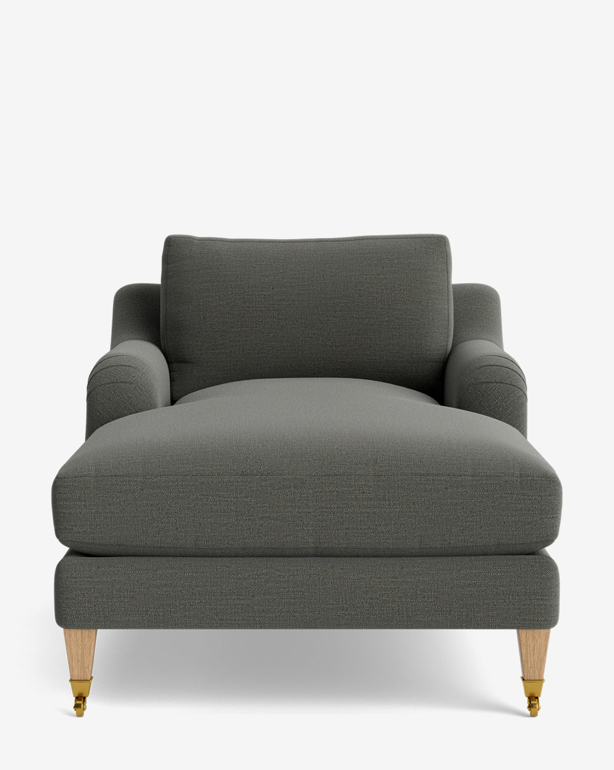 Lucille English Roll Arm Chaise Lounge