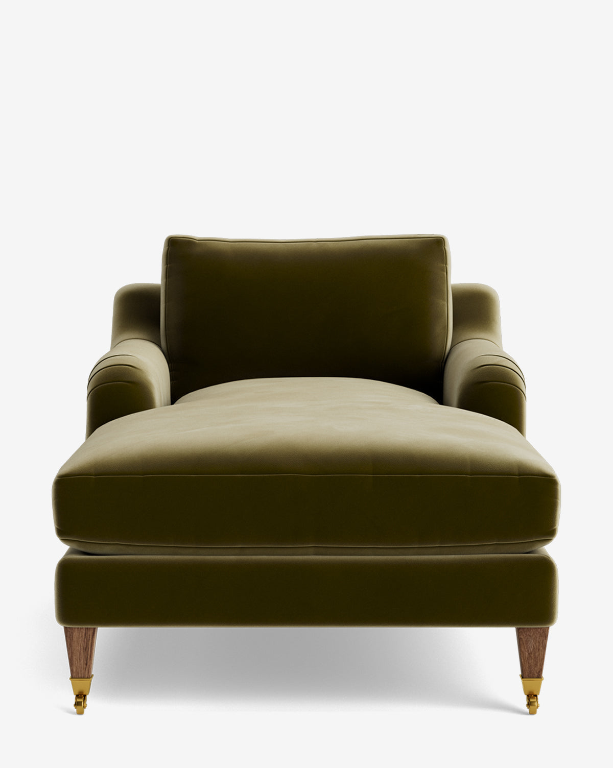 Lucille English Roll Arm Chaise Lounge
