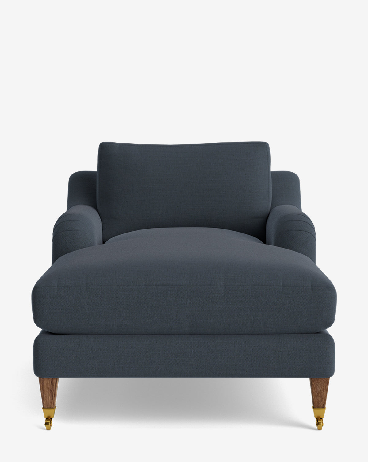 Lucille English Roll Arm Chaise Lounge