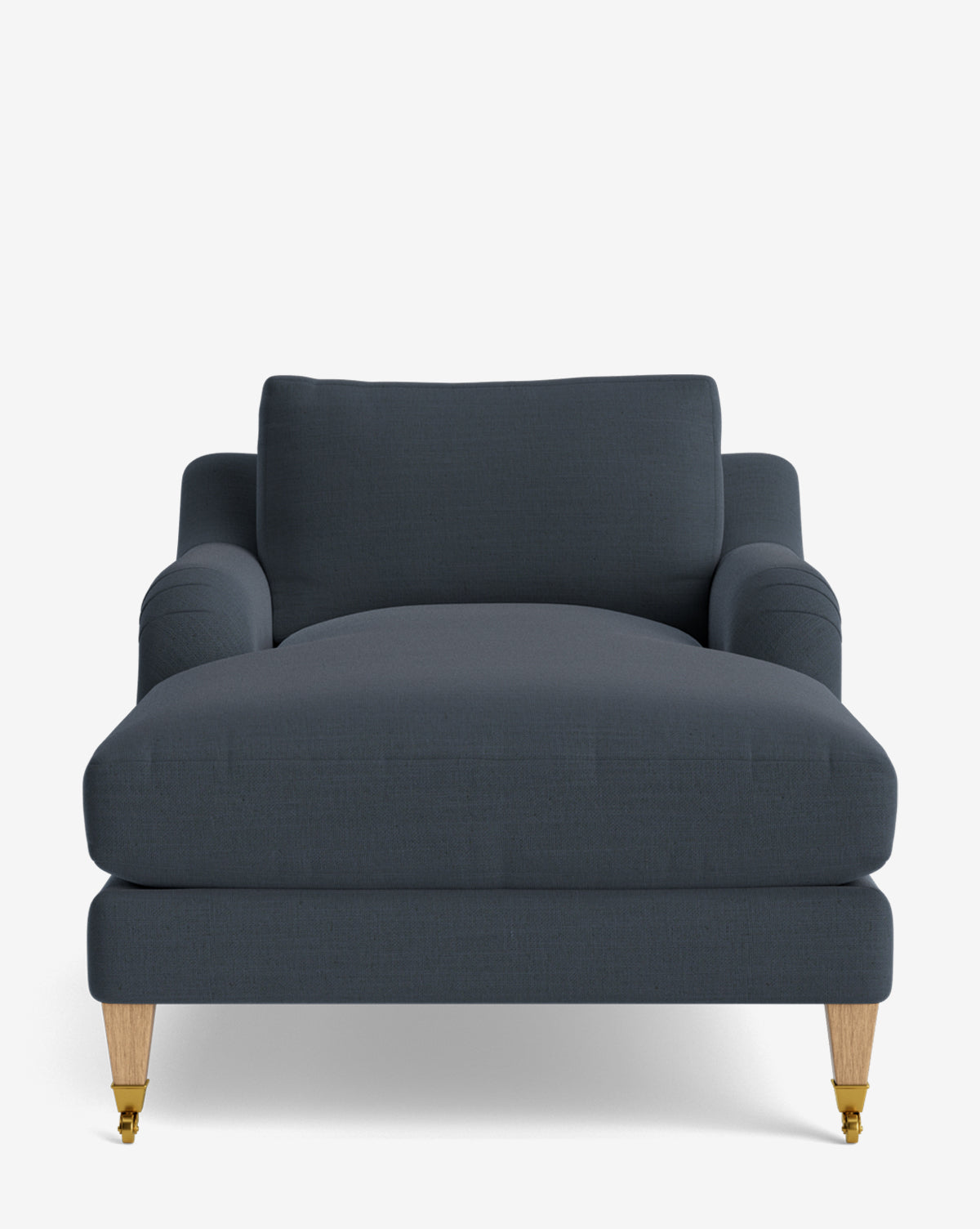 Lucille English Roll Arm Chaise Lounge