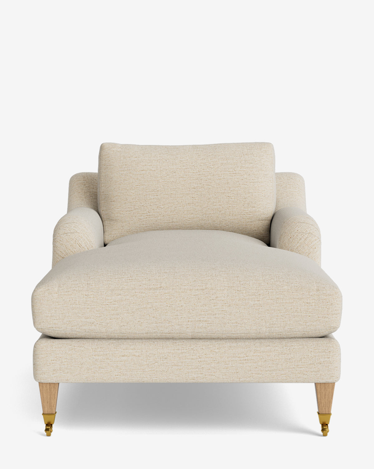 Lucille English Roll Arm Chaise Lounge