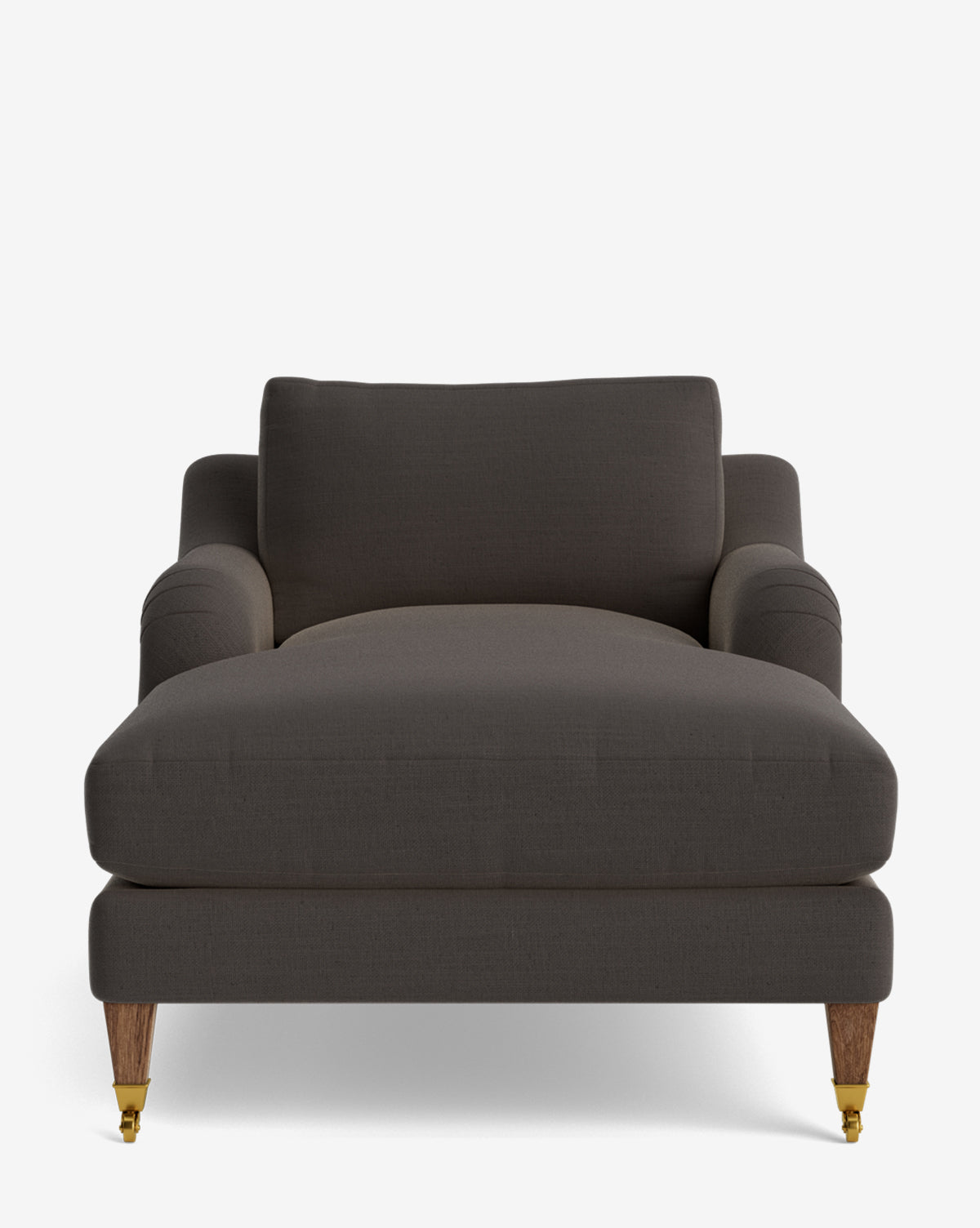 Lucille English Roll Arm Chaise Lounge