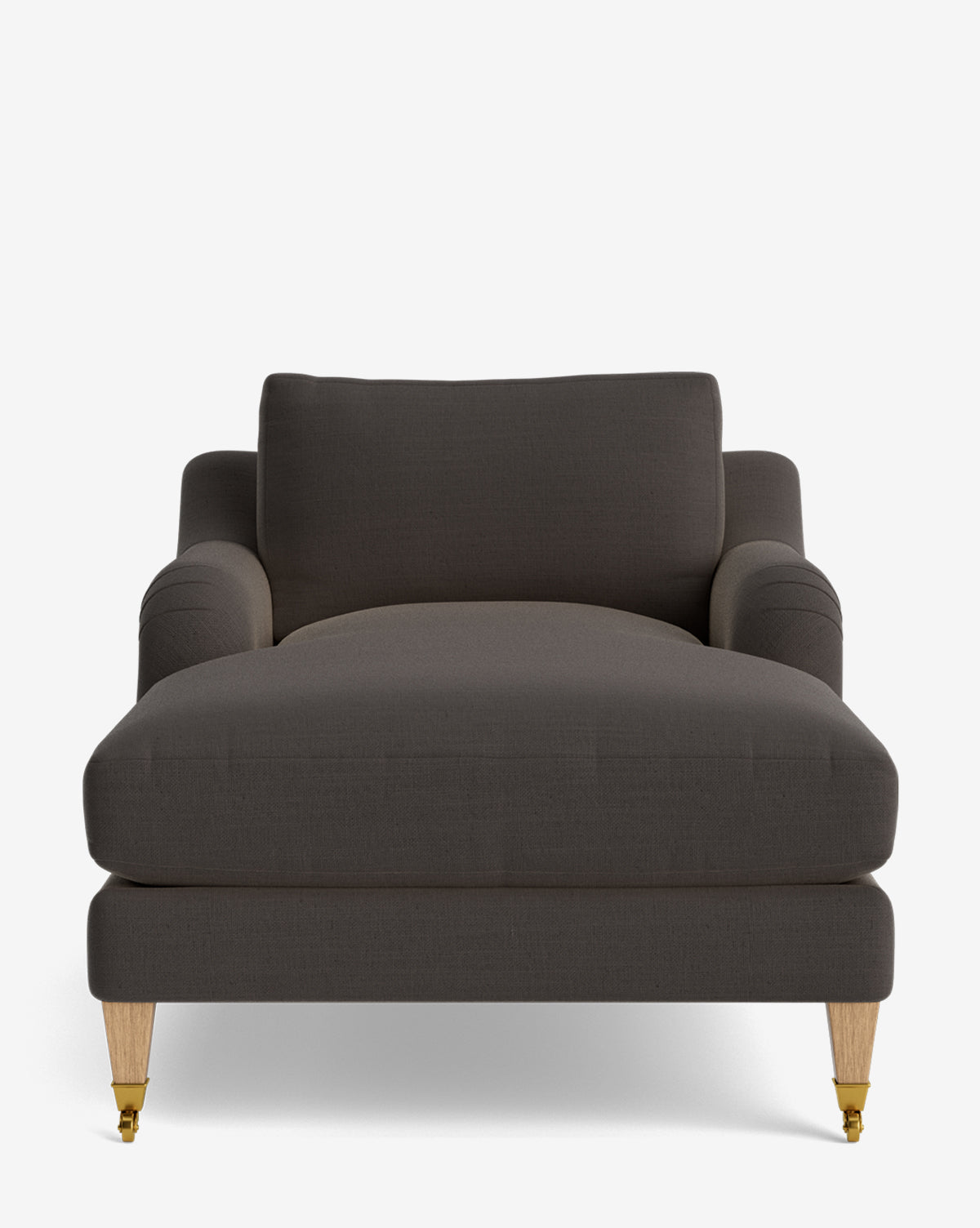 Lucille English Roll Arm Chaise Lounge