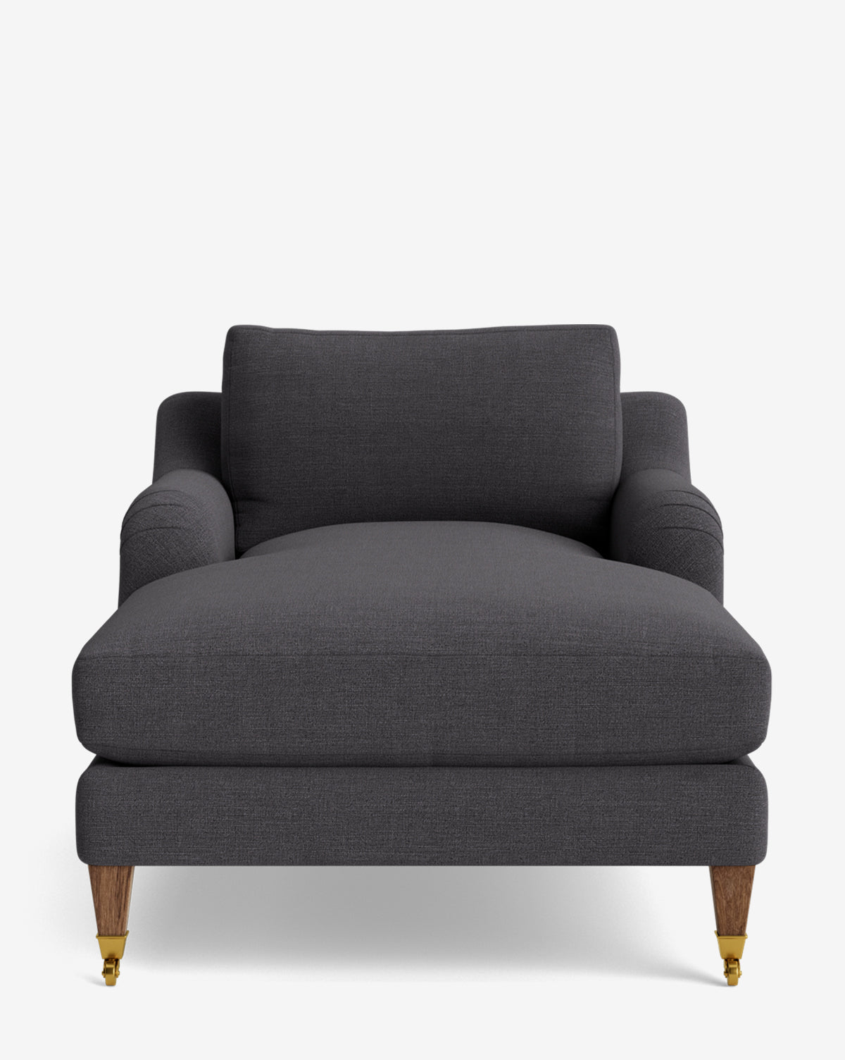 Lucille English Roll Arm Chaise Lounge