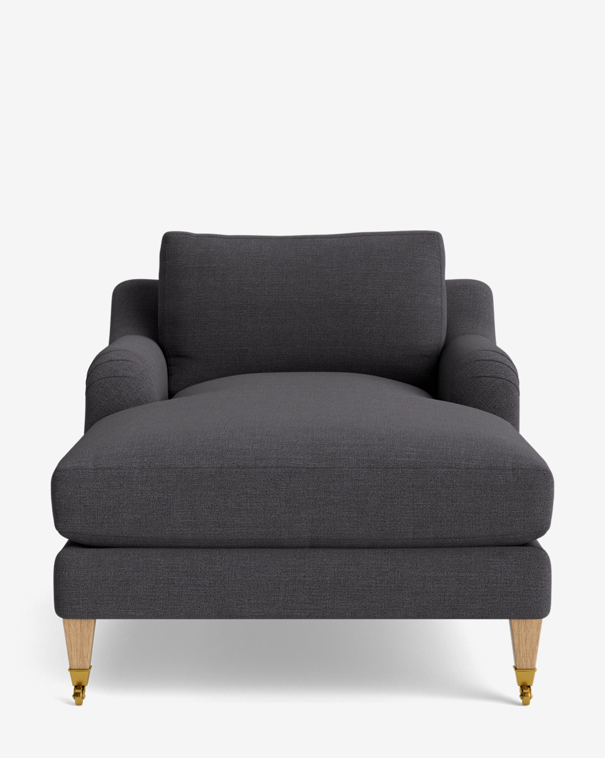 Lucille English Roll Arm Chaise Lounge