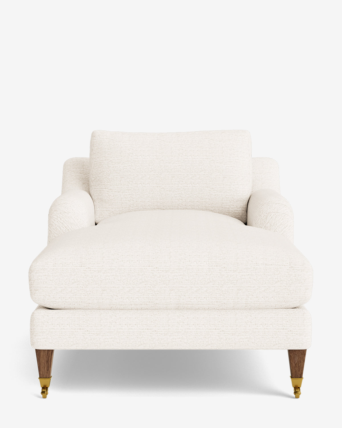Lucille English Roll Arm Chaise Lounge
