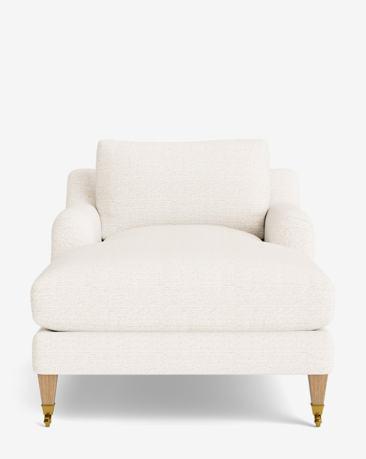 Lucille English Roll Arm Chaise Lounge