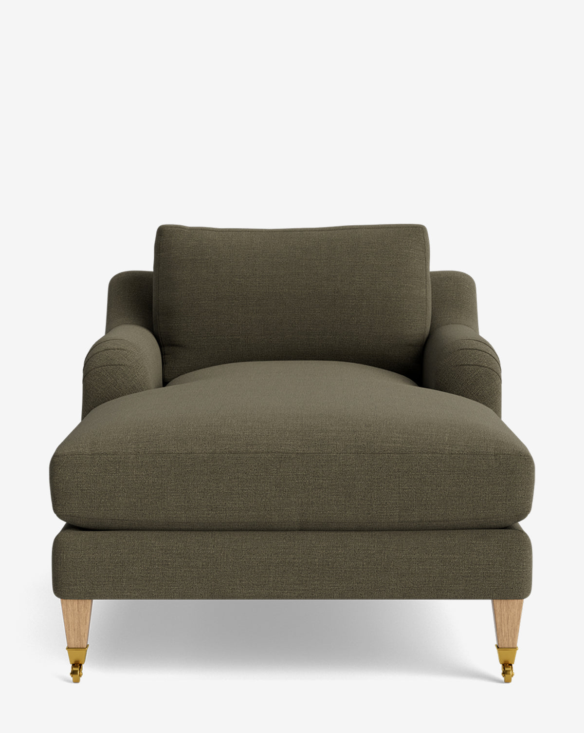 Lucille English Roll Arm Chaise Lounge