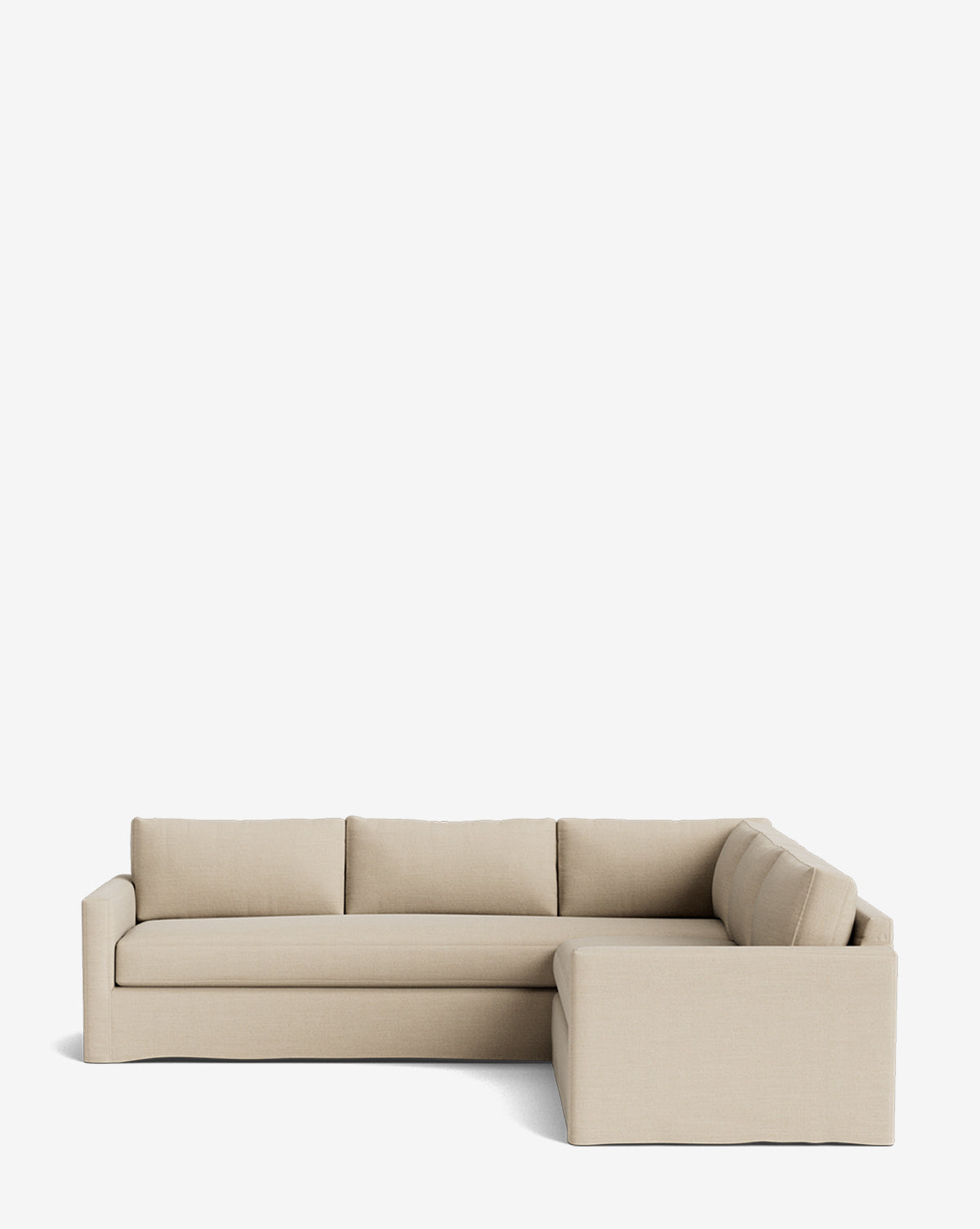 Macy Slipcover L Sectional 108"