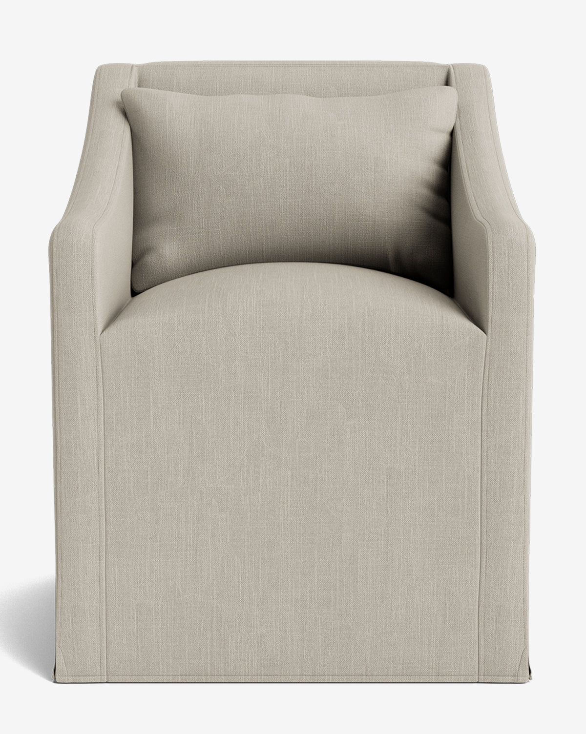 Olivier Slipcover Dining Arm Chair